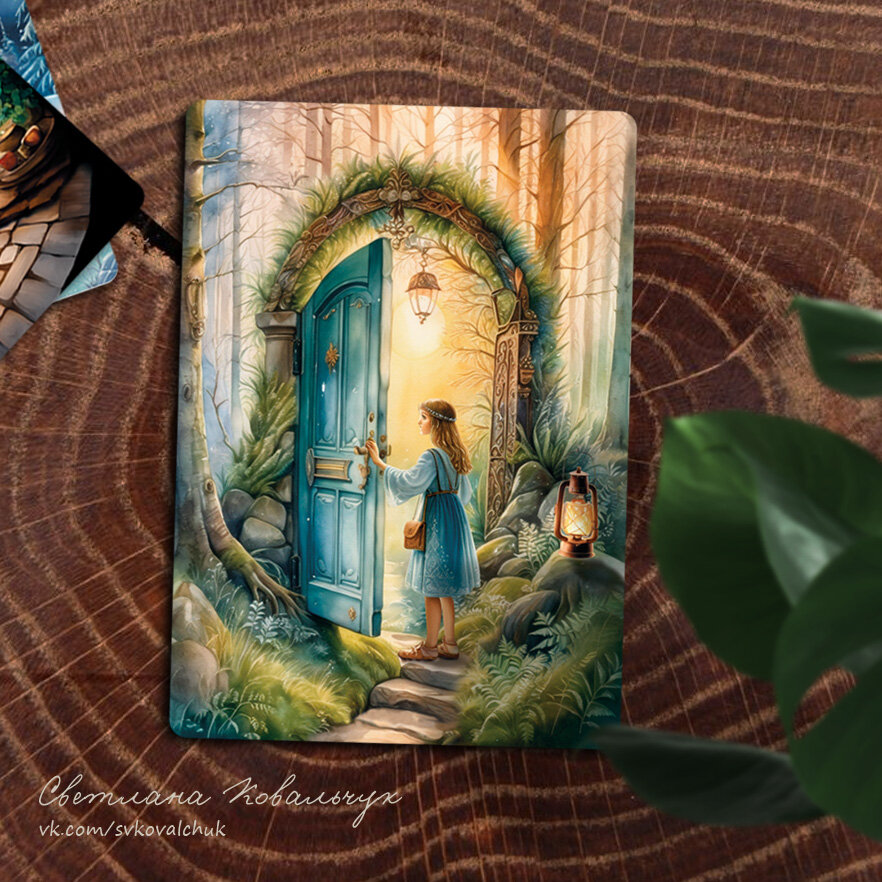 Метафорическая карта из моей новой ресурсной колоды. Скоро будет в продаже!
