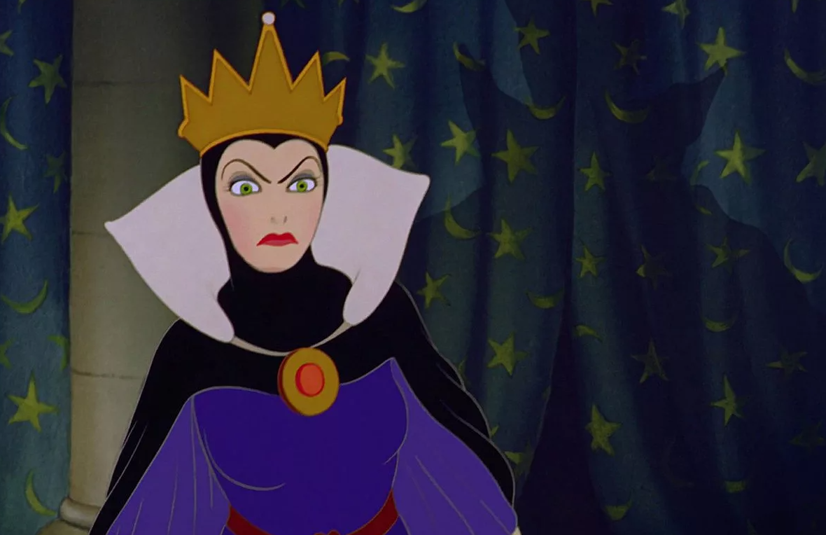 Скриншот из мультфильма "Белоснежка" 