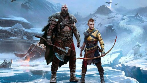 God of War Рагнарёк PS5 6 серия ищем ТЮРА в шахтах кругом нападают всякие монстры