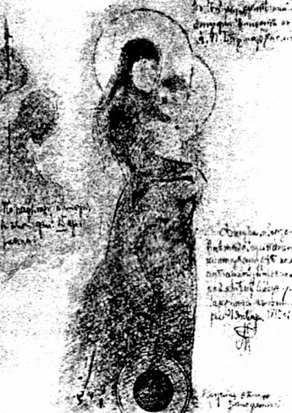 Ένα εκπληκτικό φαινόμενο σημειώθηκε στο Κίεβο, όπου η Μητέρα του Θεού εμφανίστηκε στους τοίχους του καθεδρικού ναού. Τη συνόδευαν Άγγελοι και το μωρό κάνει μια ασυνήθιστη χειρονομία. Τι ήταν και πότε, θα πούμε περαιτέρω.-2