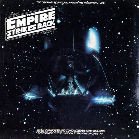 Оригинальная обложка к саундтреку фильма "Империя наносит ответный удар" 