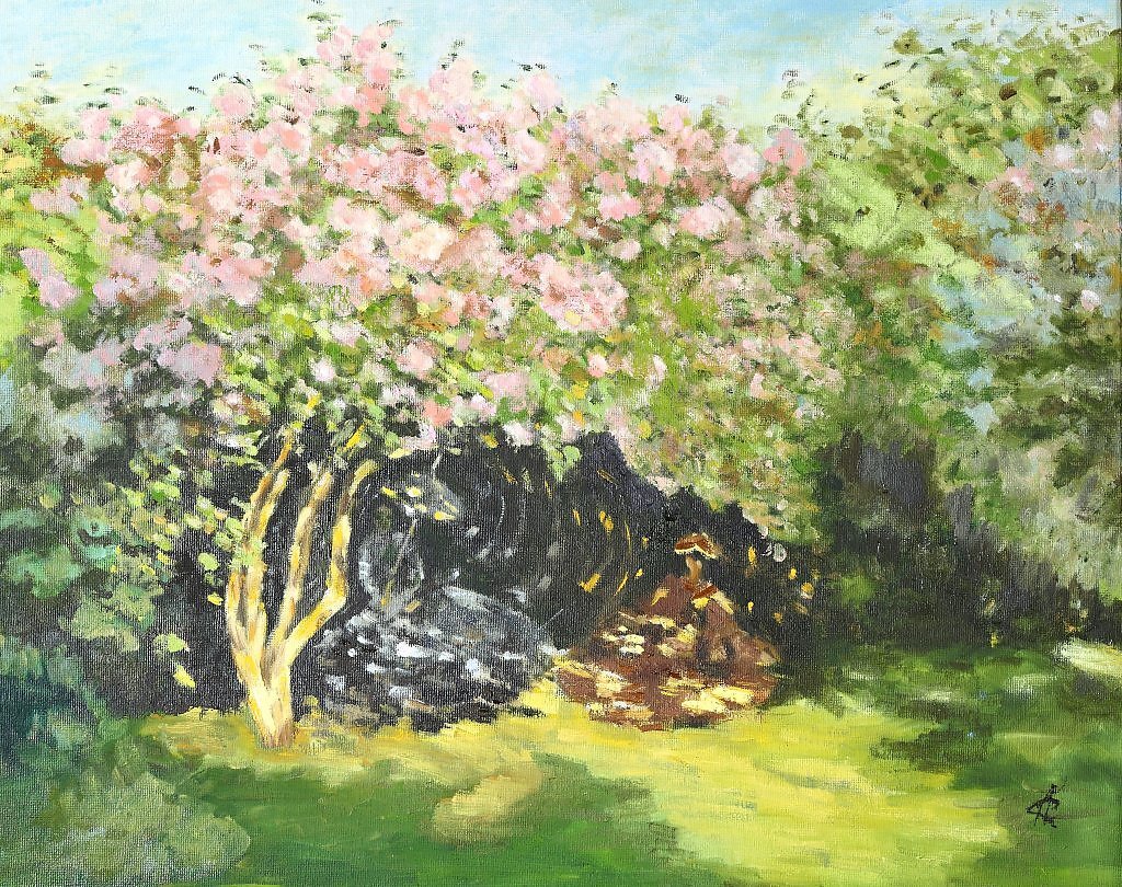 Клод Оскар Моне, «Сирень на солнце», 1872 г., Пушкинский музей, Москва