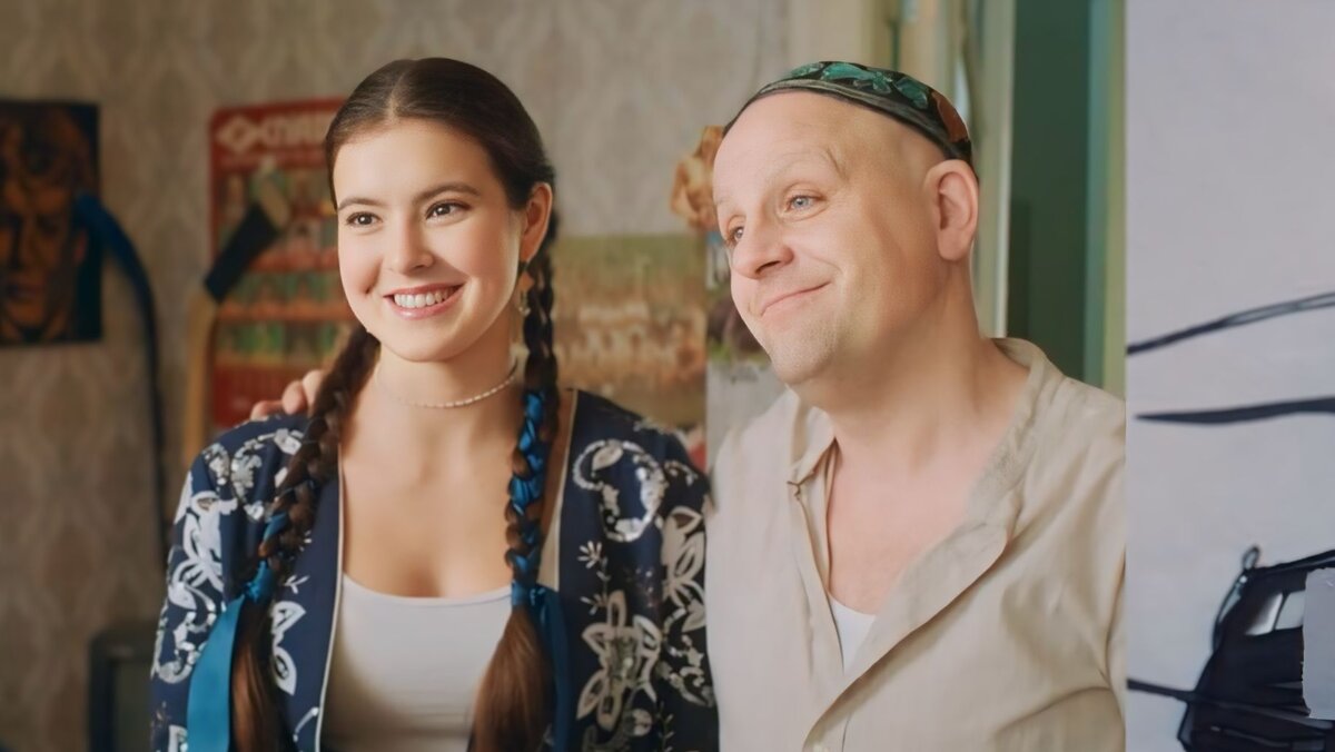 Эвелина Мазурина и Федор Лавров в сериале «Ангелы района»