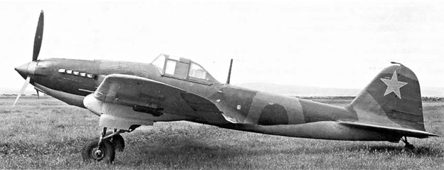 ЦКБ-57 - Серийный одноместный самолет, двигатель АМ-38, первый полет 29 декабря 1940 года, некоторые поставлены в боевые части в мае–июне 1941 года. Переименован в Ил-2 в апреле 1941 года. Пушки 20 мм ШВАК или 23 мм ВЯ-23 (в зависимости от того, на каком заводе производился Ил-2).