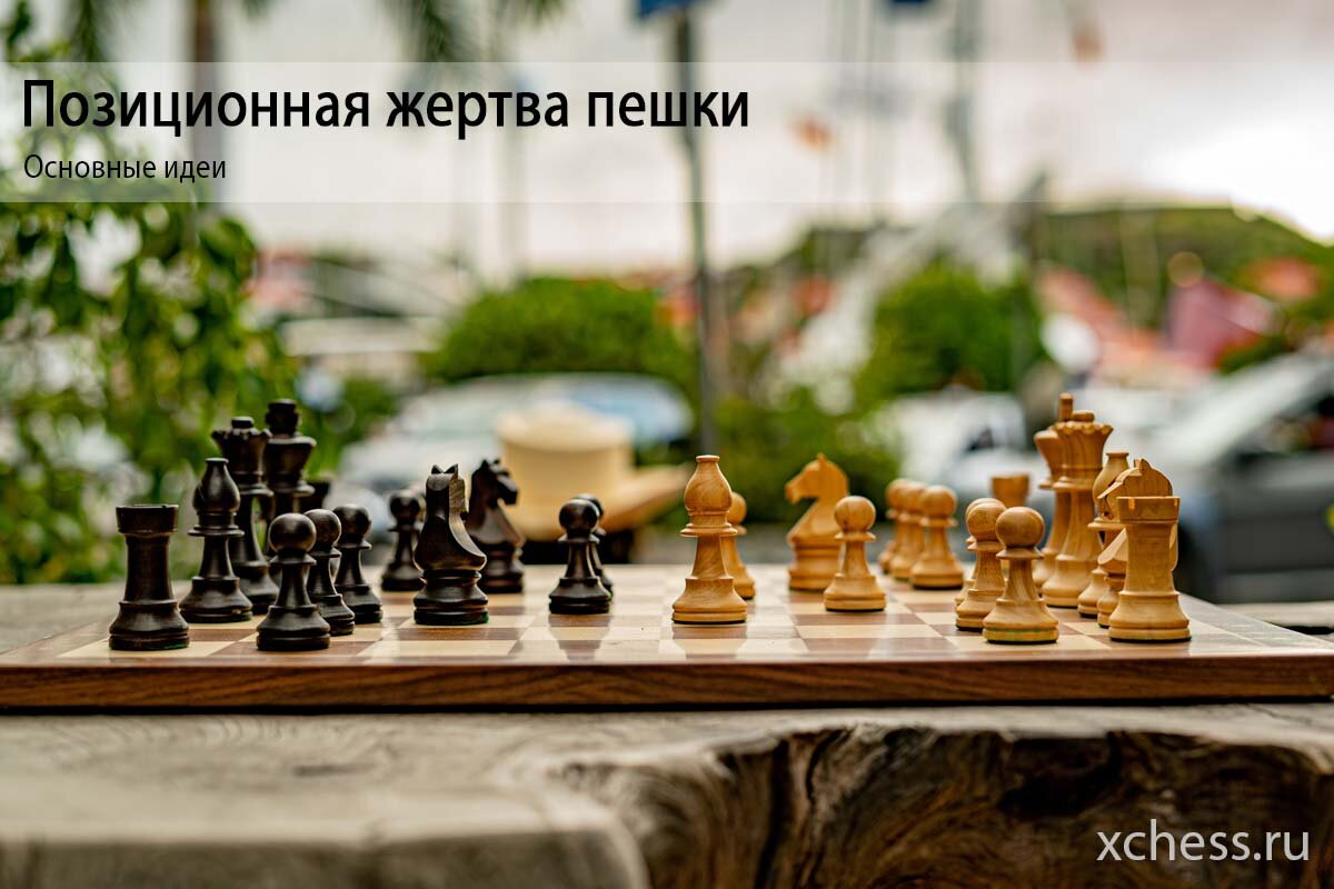 Позиционная жертва пешки | Шахматный клуб XChess.ru | Дзен