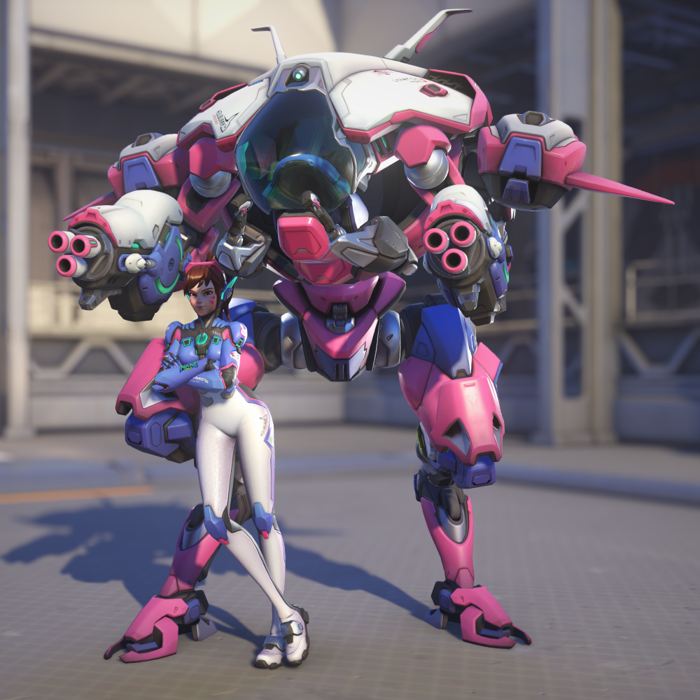 Классический скин D.VA в Overwatch 2