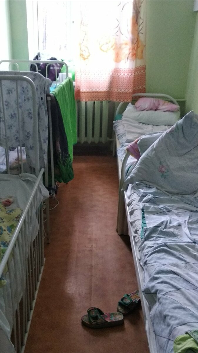 Вот она наша палата.