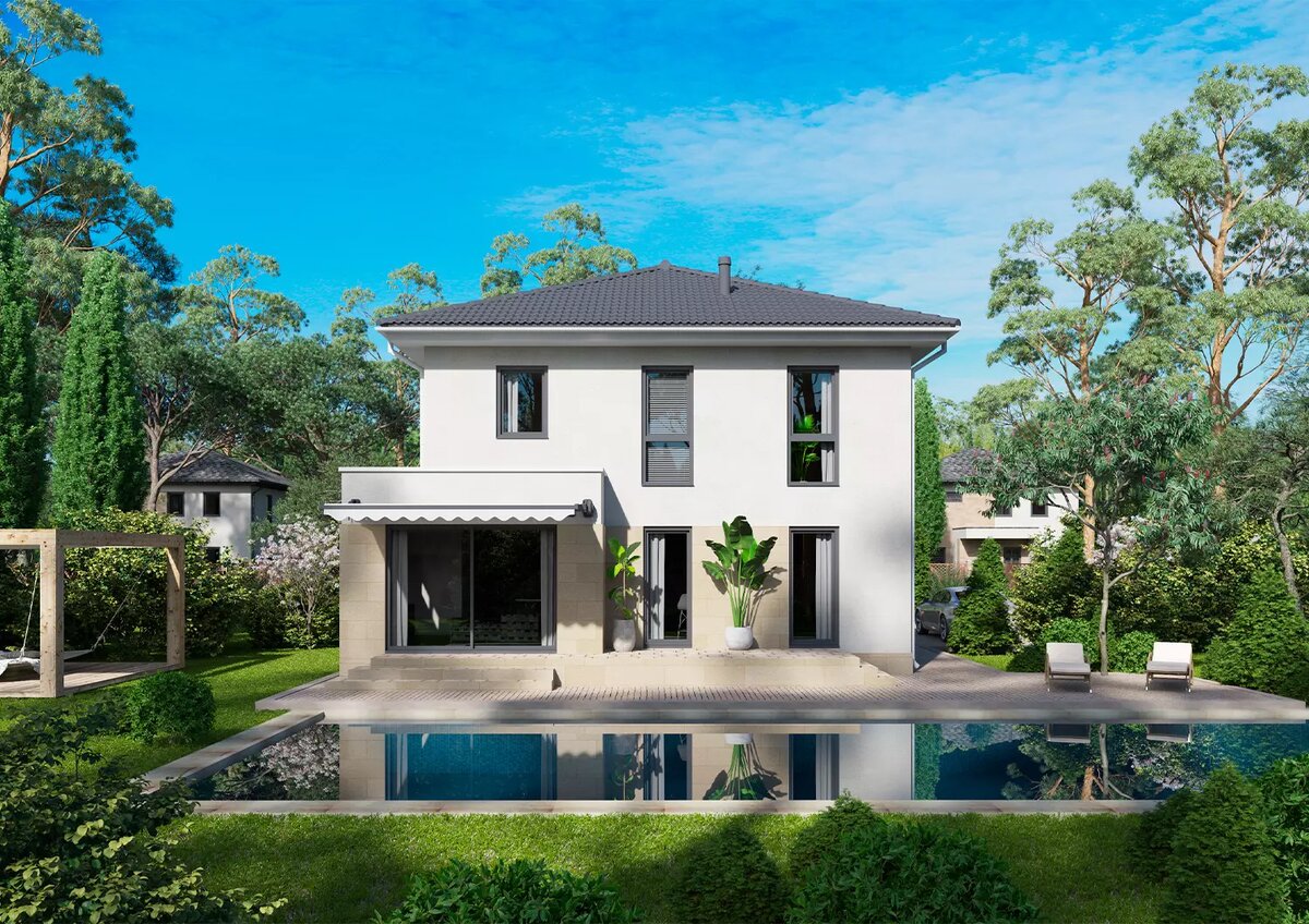 Проект двухэтажного дома «Магдебург 164»