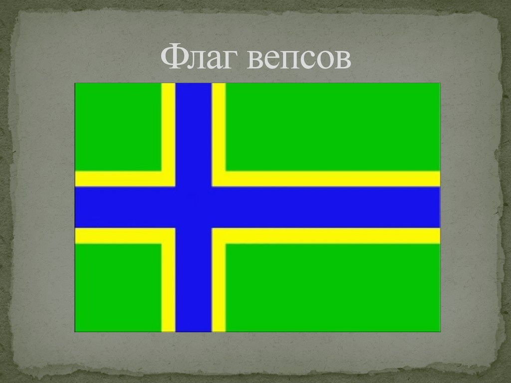 Национальный флаг вепсов 
