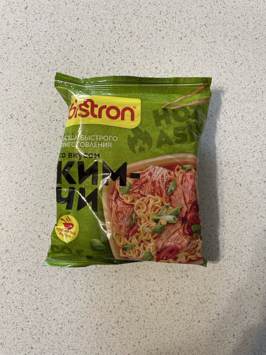 Лапша со вкусом КИМ-ЧИ от bistron | Лапша Express. Быстрый Обзор | Дзен