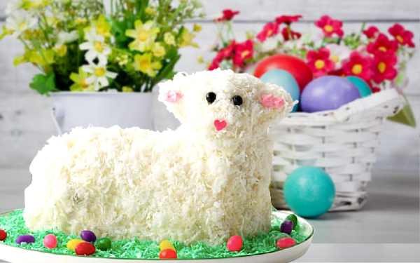 Пасхальный кулич “Ягненок”