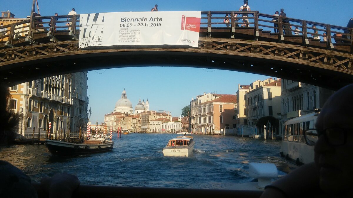 По воде плывут в поликлинику или на работу, везут ящики с продуктами для ресторанов, перемещаются полиция и пожарная служба, вывозят мусор. Фото автора