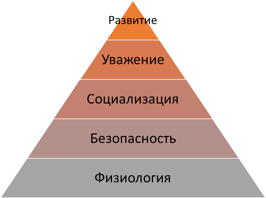 Концепция пирамиды потребностей А. Маслоу 