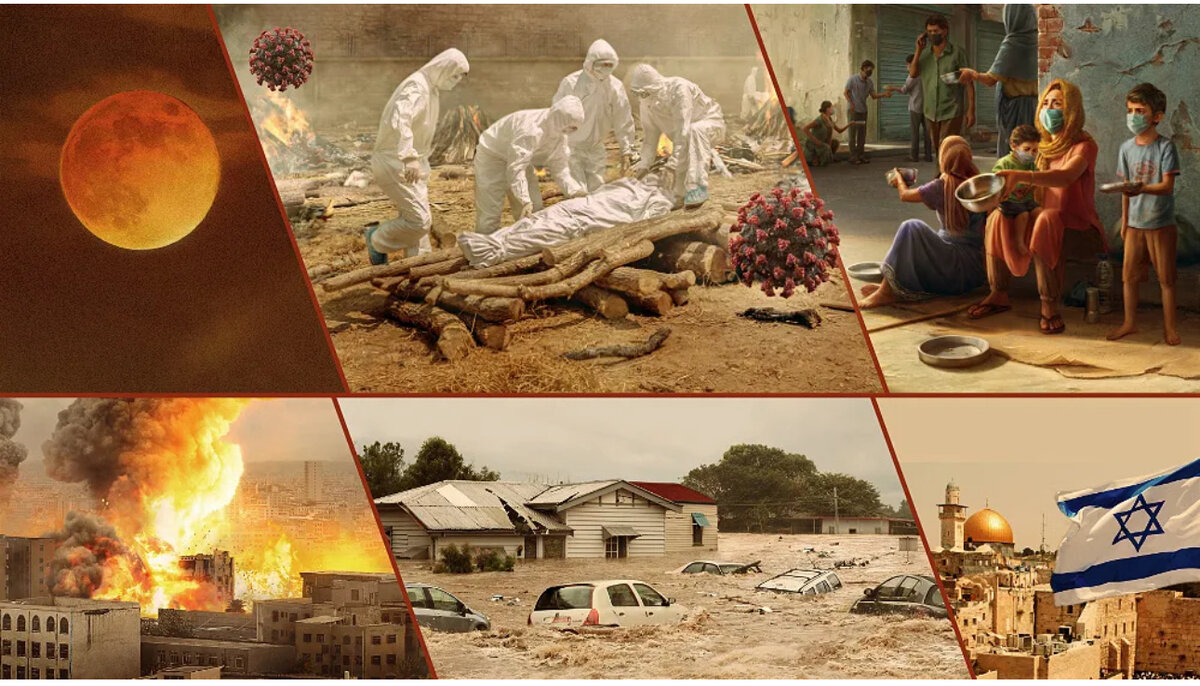 3 всадника апокалипсиса: Эпидемия. Война. Катаклизмы. Источник: Яндекс