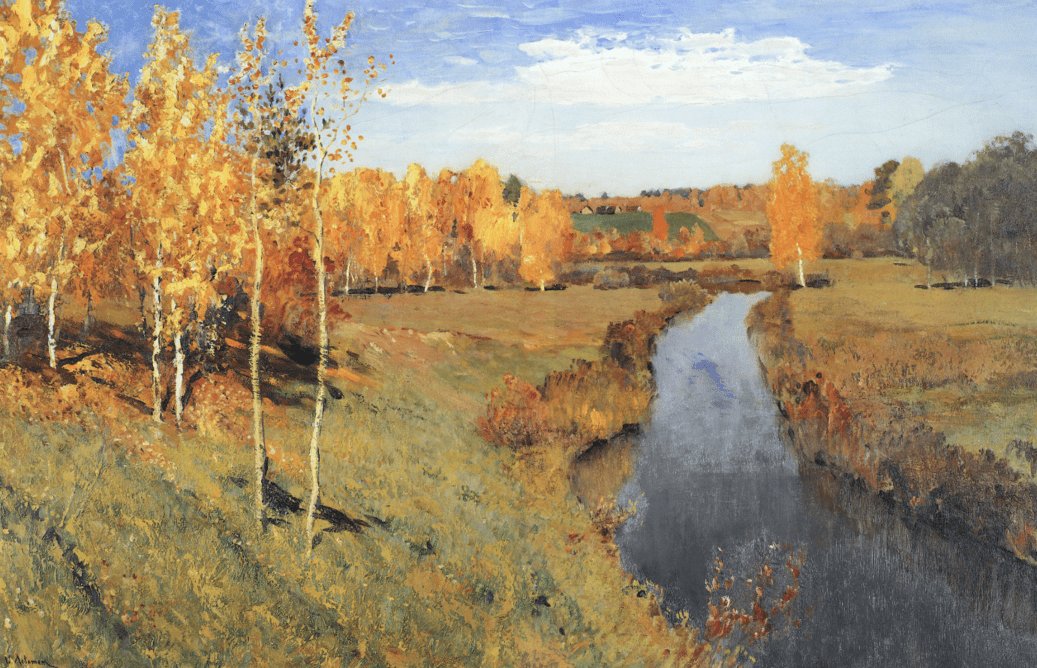 "Золотая осень" (1895) – этот пейзаж знает каждый житель России. Есть мнение, что вдохновением для этой работы для Левитана был его роман с Анной Турчаниновой