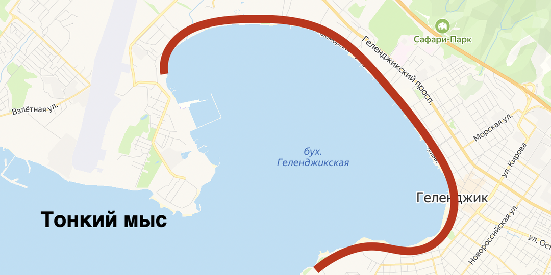 Уже через пару месяцев на Чёрном море начнут строить новый курорт