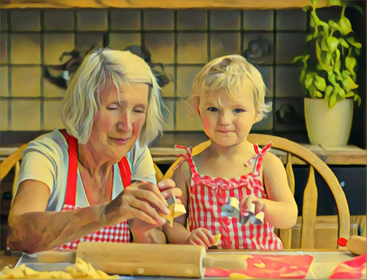 Бабушка Таня и Алиса