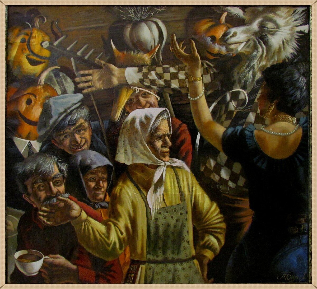 © Владимир Акимов. Частушки бабушки Марины