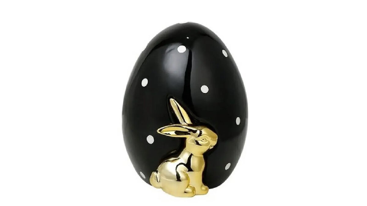 Статуэтка Planet rabbit черная