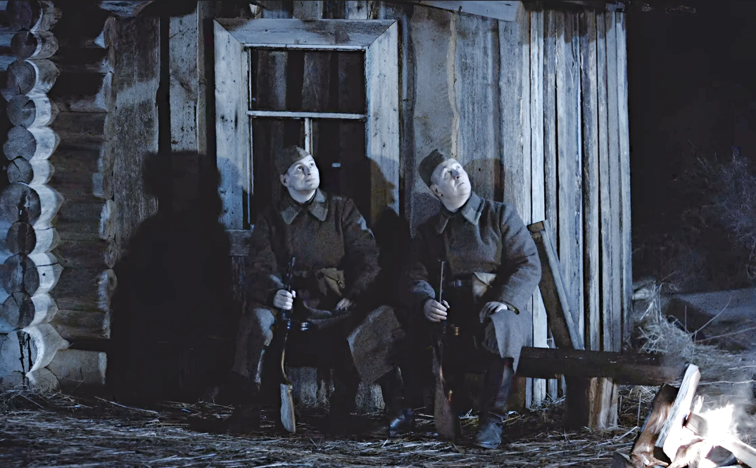 Кадр из мини-сериала "Под неласковым небом".