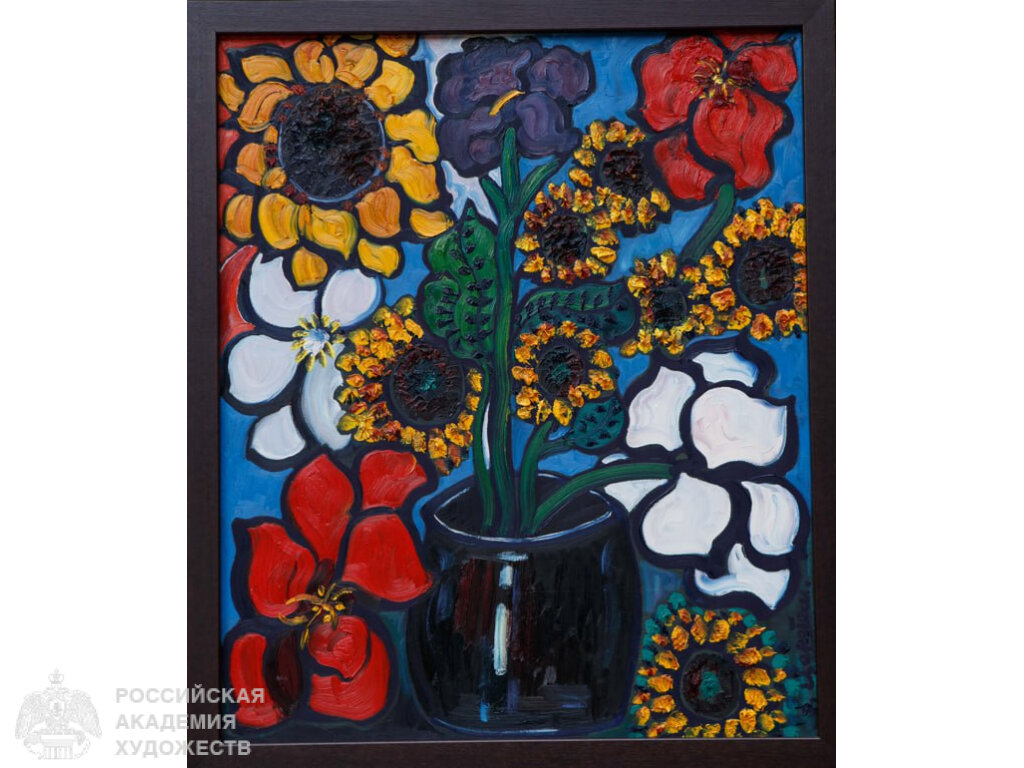 Зураб Церетели «Я садовником родился»
холст, масло