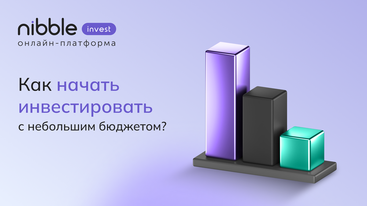 Как начать инвестировать с небольшим бюджетом? | Nibble Invest: Журнал  инвестора | Дзен