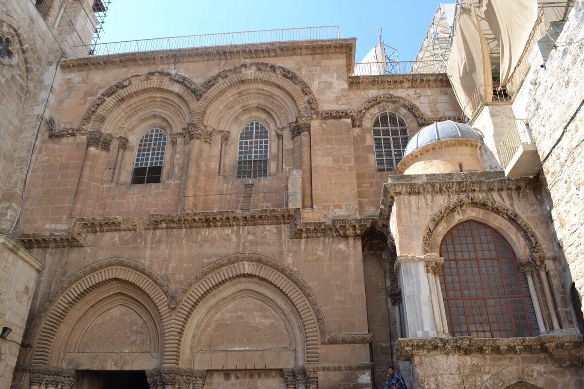 Так выглядит Храм Гроба Господня в Иерусалиме