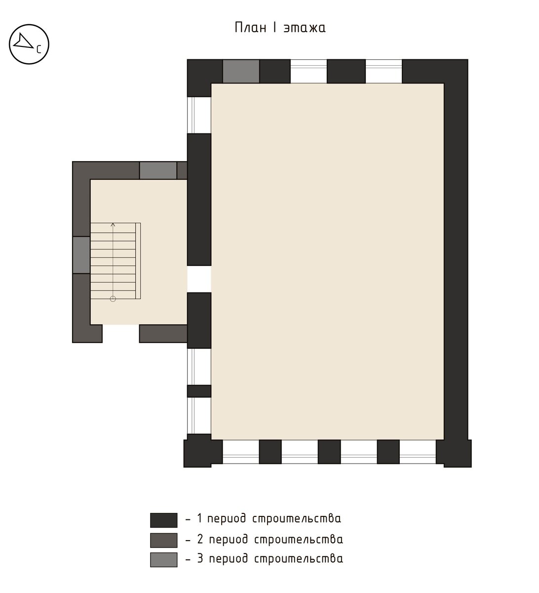Рис. 2. План периодизации объекта культурного наследия