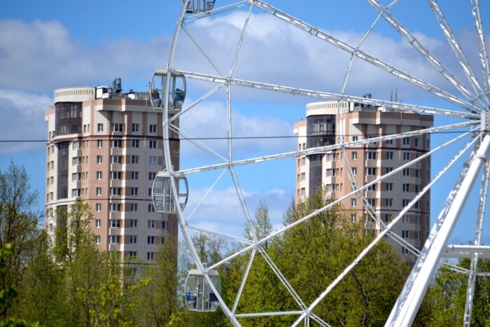    К майским праздникам в Иванове откроется колесо обозрения на набережной