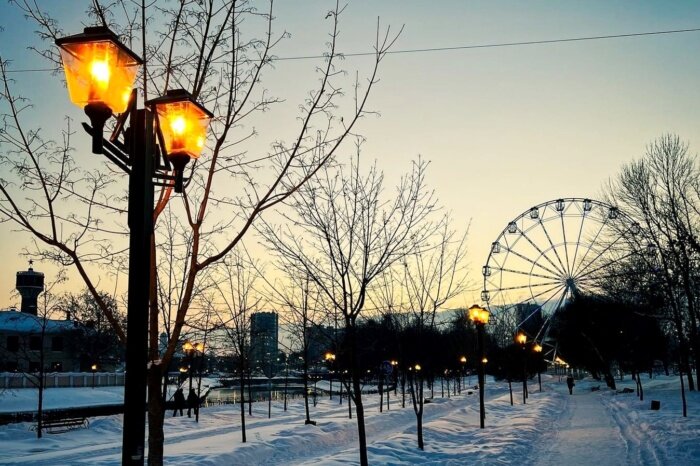     К майским праздникам в Иванове откроется колесо обозрения на набережной