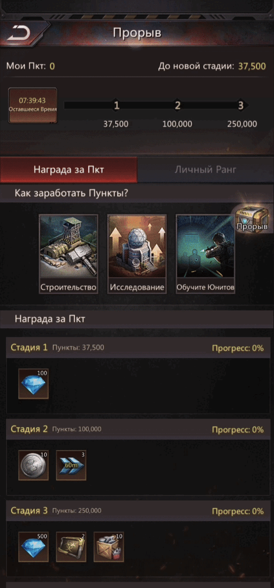 /Закрытие вечернего прорыва на обучение в Puzzle Survival