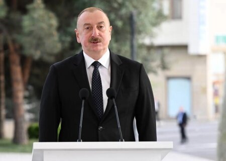    Алиев исключил помощь Украине оружием и допустил потерю Украиной ряда регионов