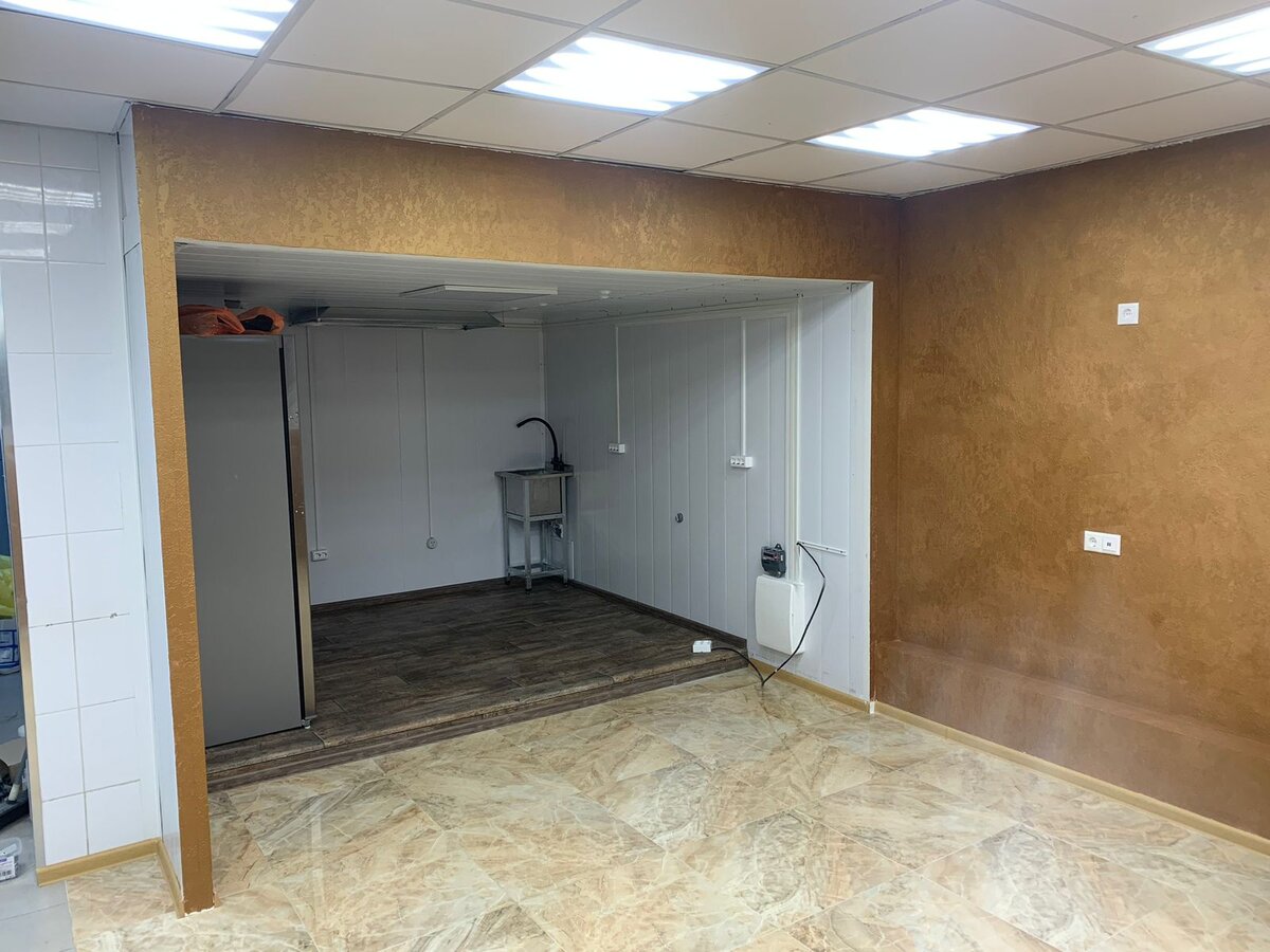 Промежуточная стадия ремонта