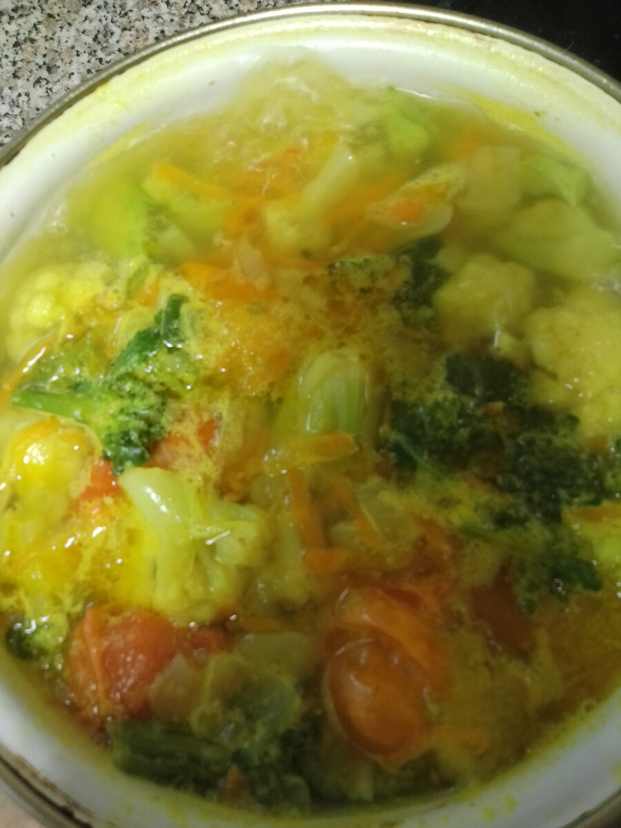 И брокколи и цветная