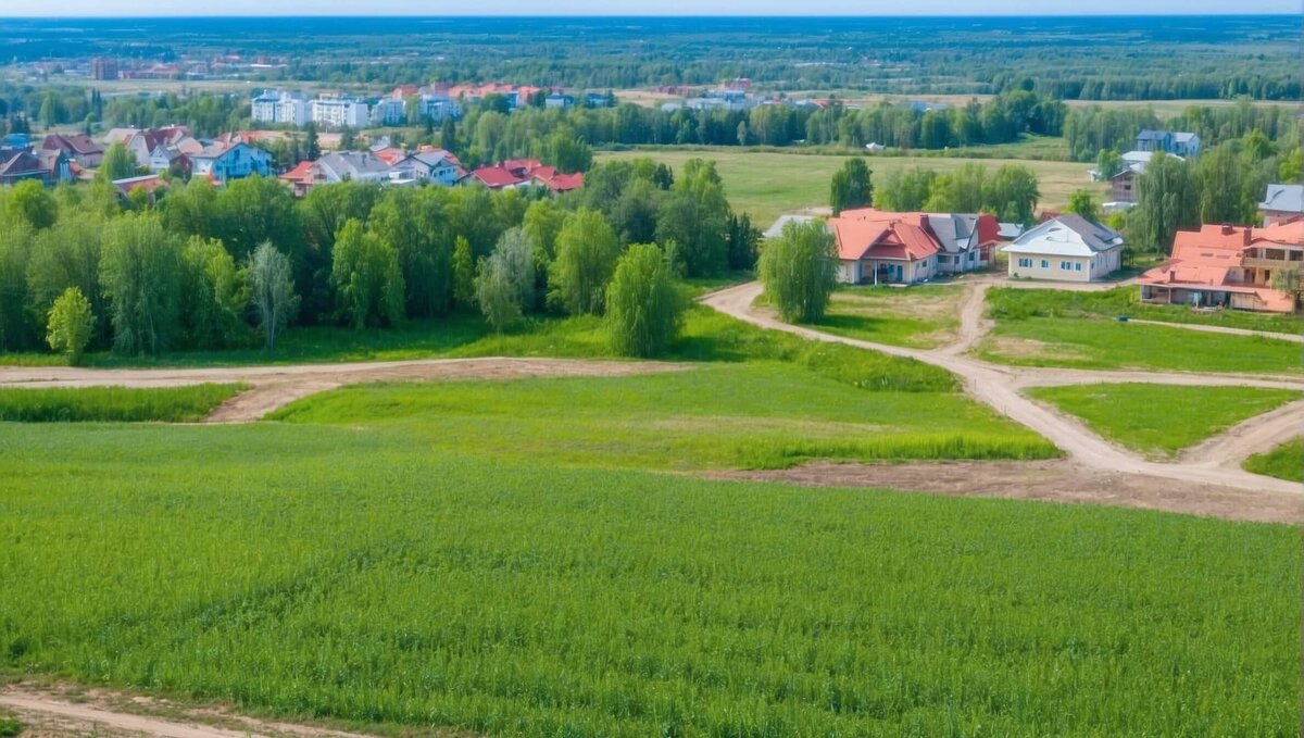 Дом с участком в Рязани позволяет уединиться в большом городе | Участки ИЖС  - посёлок Рожок | Дзен