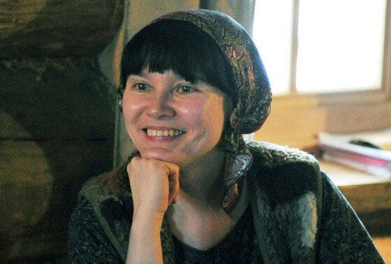    Супруга предпринимателя Германа Стерлигова Алена в своем доме