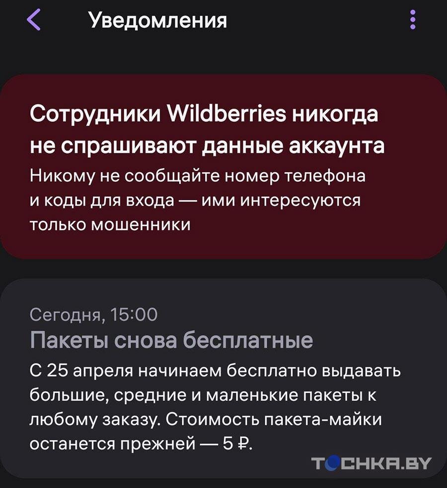 Маркетплейс Wildberries пошел навстречу клиентам и вернул приятный бонус |  Tochka.by | Дзен