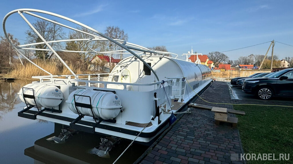 Виктория Корабеловна побывала на новом речном судне "Иния" / Фото: Корабел.ру  📷
