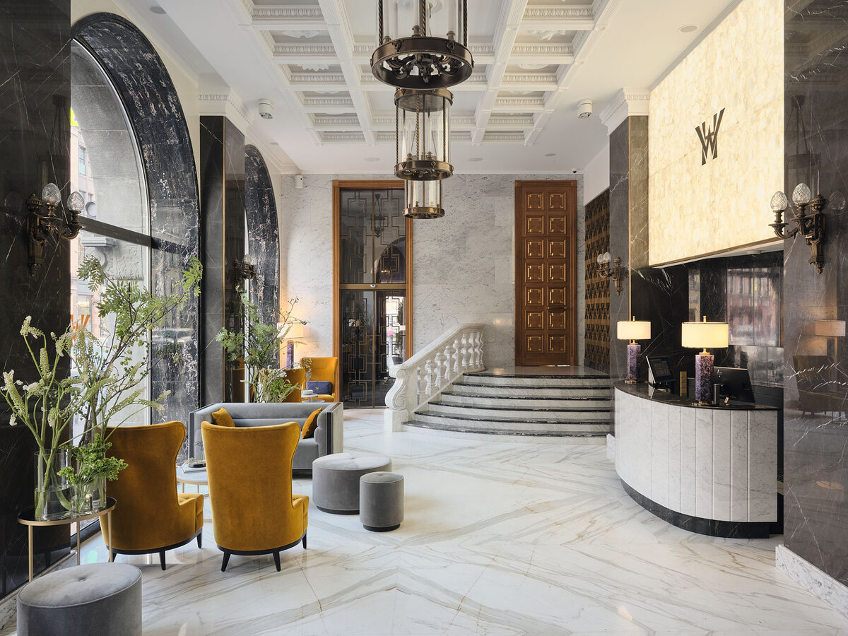    Холл отеля «Вавельберг»