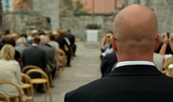 CC BY 2.0 / John Christian Fjellestad / Secret Service agent guarding the entrance