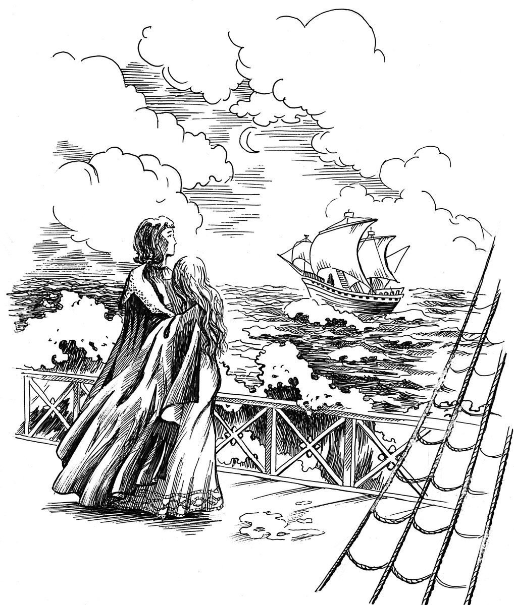 Иллюстрация к одной из легенд