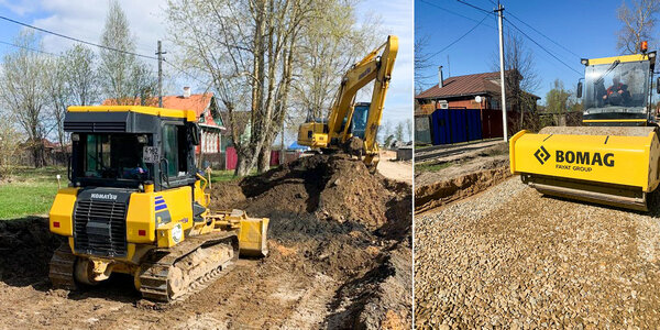    В Юже капитально ремонтируют улицу Черняховского