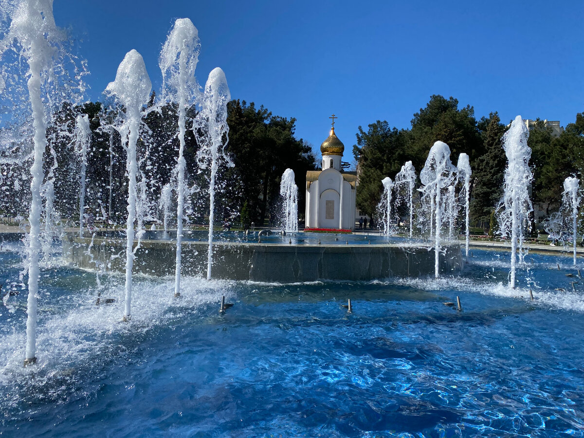 Анапа. Парк имени Машукова. Апрель 2024 года... Фото автора