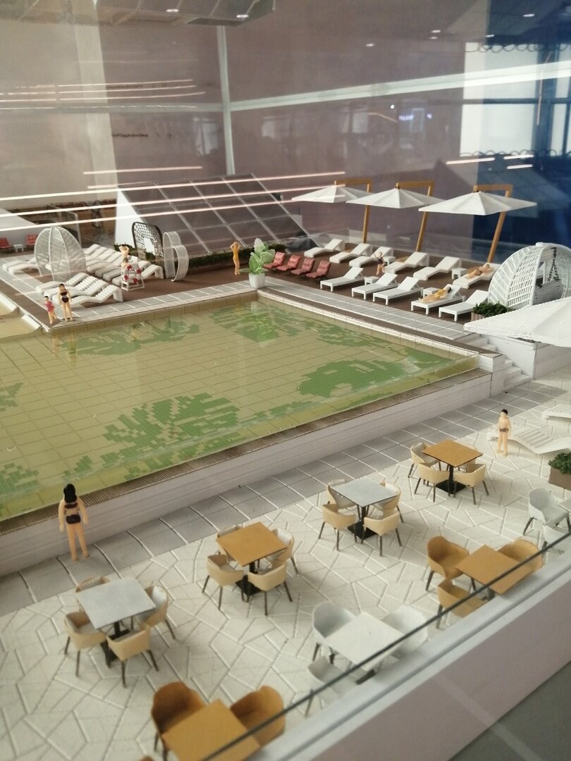 Термы "Лето" в Мегаполисе на набережной в Челябинске