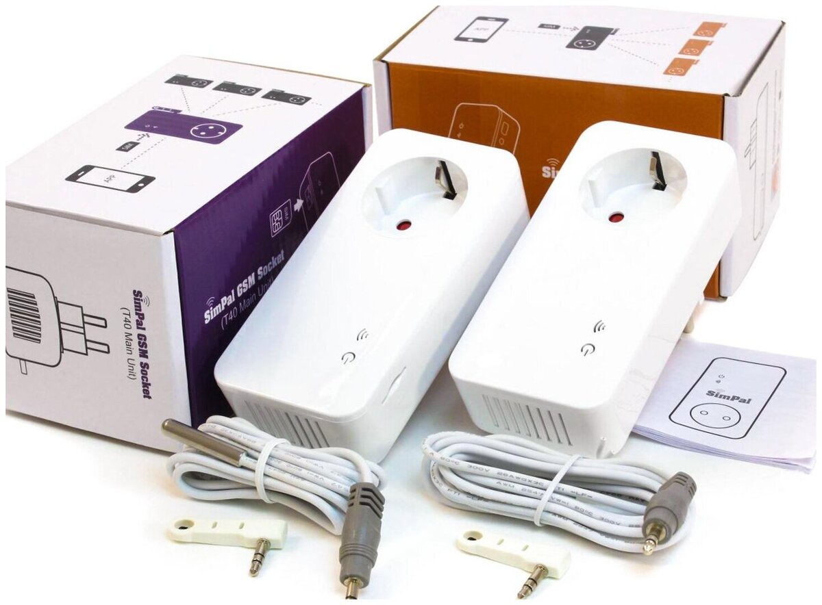 GSM розетки SimPal T40 и SimPal T20