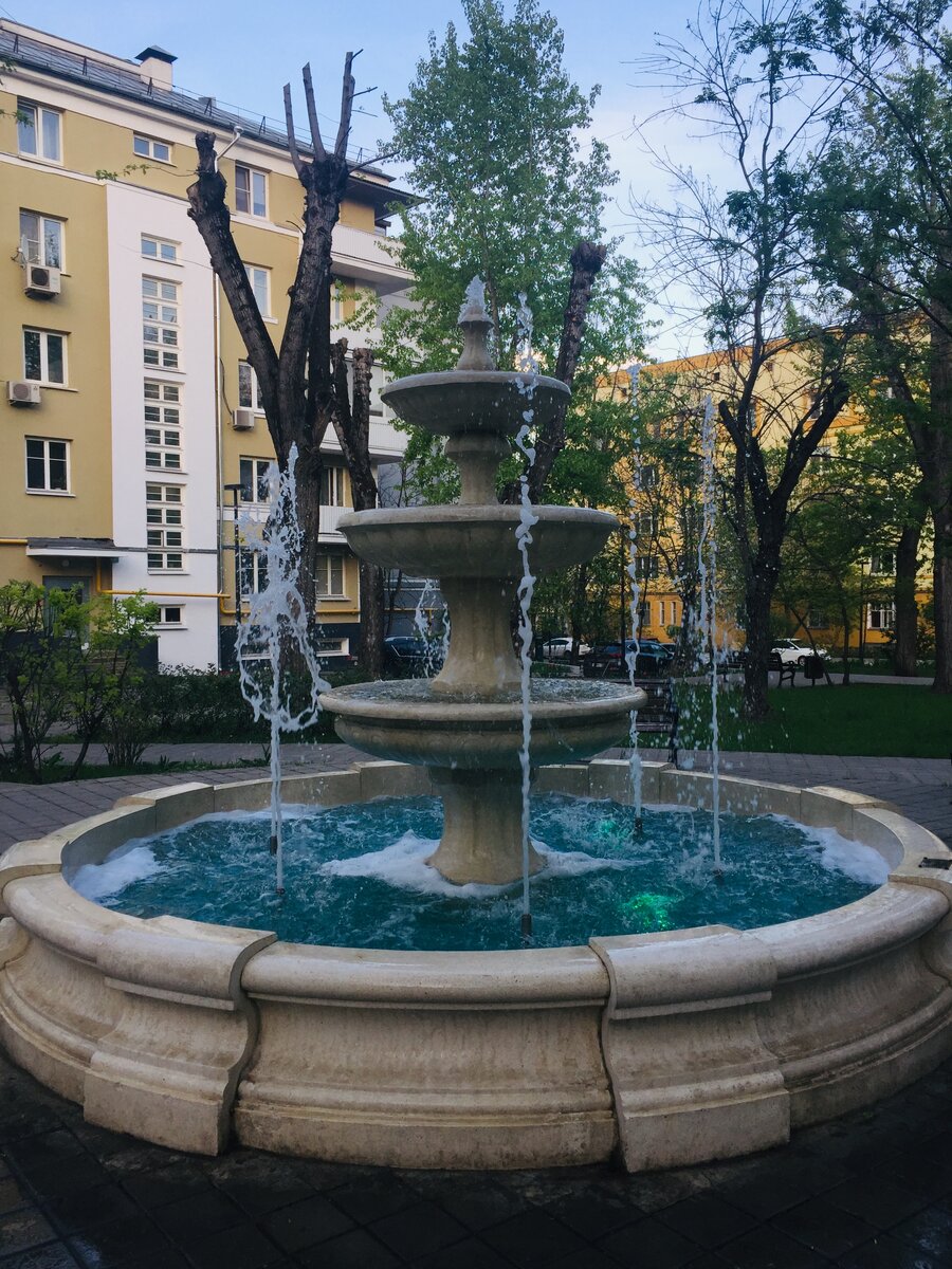 Фонтанчик раз. Фото автора 
