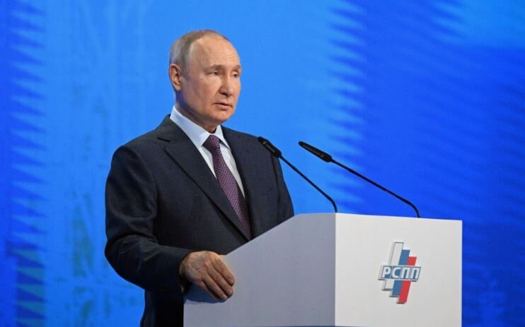 Путин на съезде РСПП (иллюстрация из открытых источников)