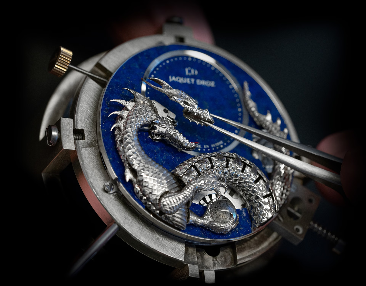 Часы-автоматон Jaquet Droz