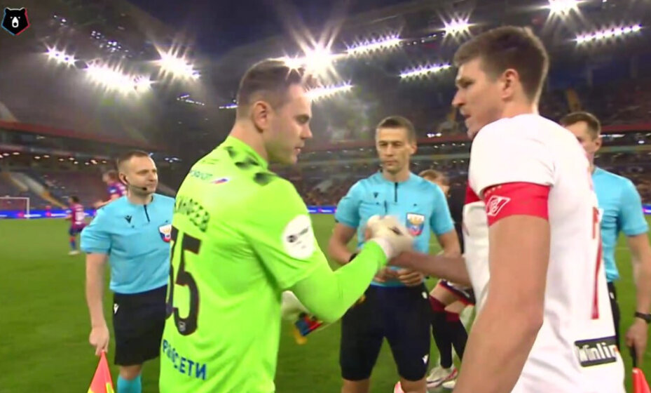    ЦСКА и "Спартак". Фото: Трансляция Матч ТВ