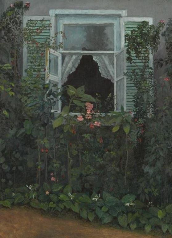 Виктор Борисов-Мусатов. Окно. 1886. Государственная Третьяковская галерея, Москва